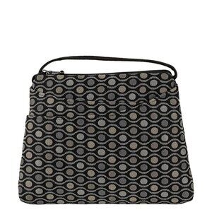 Maruca Sparrow Crossbody Black and Gray Dots